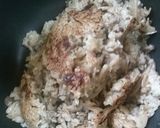 おこげも出来る♪ 蓮根と豚肉の混ぜご飯作り方8写真