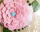 花のケーキ 母の日 ケーキ作り方16写真