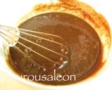 クルミとチョコレートの簡単ブラウニー作り方9写真