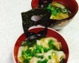 海苔のおみそ汁♪作り方5写真