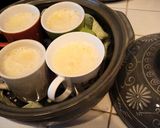 土鍋で簡単☆うっとりなめらかマグプリン作り方1写真
