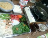 クッキングトマトソースdeトマトすき焼き作り方1写真