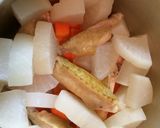 ほっこり☆大根と鶏肉の煮物作り方4写真