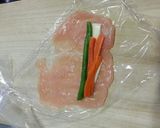 野菜の肉巻き～ささみチーズカツ～作り方3写真