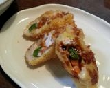 野菜の肉巻き～ささみチーズカツ～作り方7写真