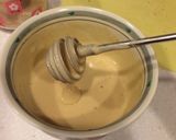 ハチミツサーバーで生クリームの泡だて☆作り方4写真