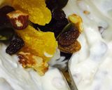 朝食ドライフルーツたっぷりヨーグルト作り方2写真