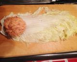 鮭のロール白菜♡ベビーリーフ添え♪作り方1写真