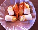 簡単☆おつまみおやつ♪ちくわチーズ作り方6写真