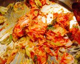身体ポカポカ薬味たっぷりのキムチ鍋☆作り方1写真