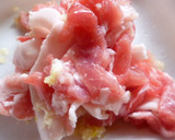 豚肉とほうれん草のピリ辛みそ炒め♪作り方2写真