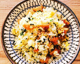 から揚げとほうれん草のかんたんチャーハン作り方7写真