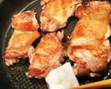 お酢で食欲増す♡黒酢照り焼きチキン作り方2写真