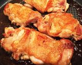 お酢で食欲増す♡黒酢照り焼きチキン作り方4写真