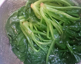 美味しい＼(^^)／ほうれん草のゴマ和え作り方3写真