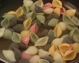 京芋のショートチーズパスタ作り方1写真