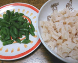 かぼちゃサラダ☆鶏そぼろマヨソース作り方2写真
