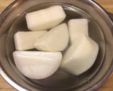 大根と厚揚げの白だし煮作り方1写真