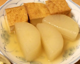 大根と厚揚げの白だし煮作り方5写真