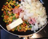 ニコちゃんオムライス作り方1写真