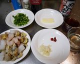 簡単！シーフードミックス☆めんつゆパスタ作り方1写真