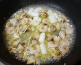 簡単！シーフードミックス☆めんつゆパスタ作り方4写真