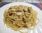 簡単！シーフードミックス☆めんつゆパスタ作り方7写真