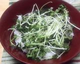 パパが喜ぶ☆マグロとサーモンのユッケ丼作り方3写真