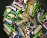 大根とするめいかのバター醤油炒め作り方6写真
