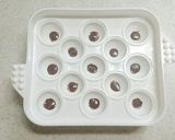 【簡単】目玉 チョコ【ハロウィン】作り方2写真
