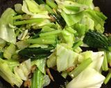 緑野菜の中華炒め作り方5写真