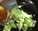 緑野菜の中華炒め作り方6写真