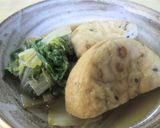 しろ菜とがんもどきの煮もの作り方6写真