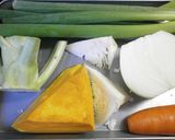 残り野菜でミックスエコポタージュ作り方1写真