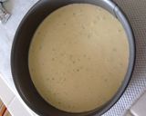 ミントチーズケーキ作り方8写真