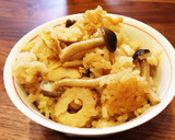 我が家の『しめじと薄揚げの炊き込みご飯』作り方6写真