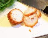 シャンツァイ(パクチー)と仙台麩の中華粥作り方3写真