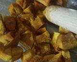 ハロウィン♡チョコ入りかぼちゃクッキー作り方1写真
