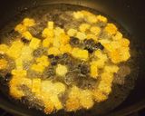スパイシー照り焼きチキン&揚げパスタ作り方3写真