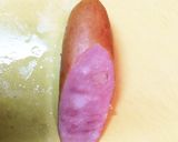 スープをのぞき込むソーセー人♡子供の日に作り方1写真