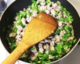 ひき肉とピーマンのオープンオムレツ作り方4写真