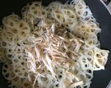 レンコンとゴボウの七味きんぴら作り方2写真