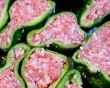 マヨネーズ衣のピーマンの肉詰めフライ作り方4写真