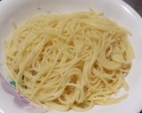 ユズスコ仕上げツナ＆おかかのパスタ作り方1写真