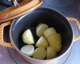 ストウブで残ったドライカレーグラタン作り方1写真