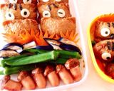 秋のどんぐり弁当♥︎リスいなり寿司作り方6写真