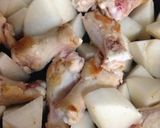 簡単！大根と手羽元の炒め煮♪作り方3写真