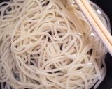 簡単ランチ☆カルボナーラうどん作り方2写真