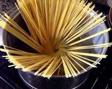 たらこバタースパゲティ作り方1写真