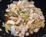 水菜と白菜のシーチキン炒め煮作り方4写真